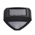 Lumière solaire de mur de barrière de triangle 2 LED imperméable à l&#39;eau de paysage sans fil de capteur de lumière Lumière blanche / naturelle de mur solaire de lumière solaire à éclairage extérieur imperméable à l&#39;eau